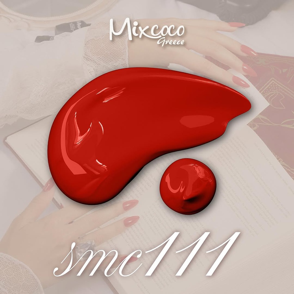 Mixcoco Soak-Off Gel Polish 7.5ml - Red 004 (SMC 111)
