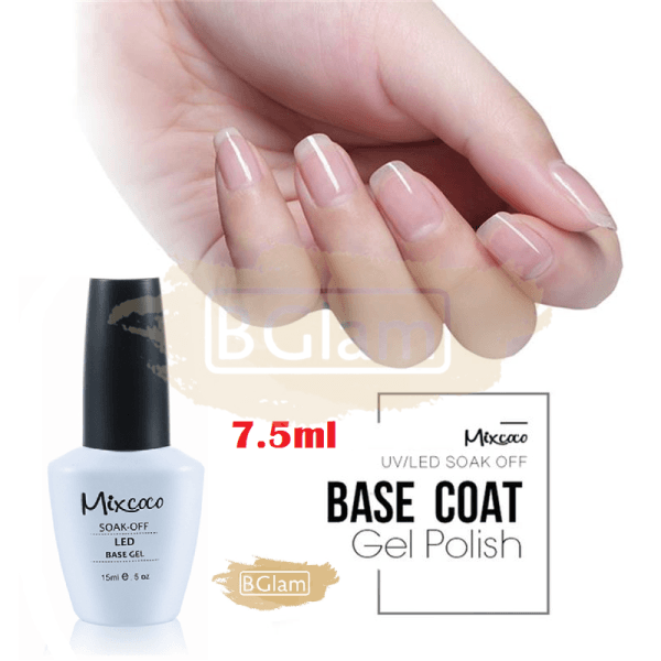 Mixcoco Soak-Off UV Base Coat for Gel Polish 7.5ml