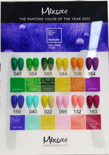 Mixcoco Soak-Off UV Gel Polish 7.5ml Kit - The Pantone Color of the Year 2022