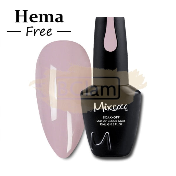 Mixcoco Soak-Off Gel Polish 7.5ml - Cream Grey 212 (NH 09)