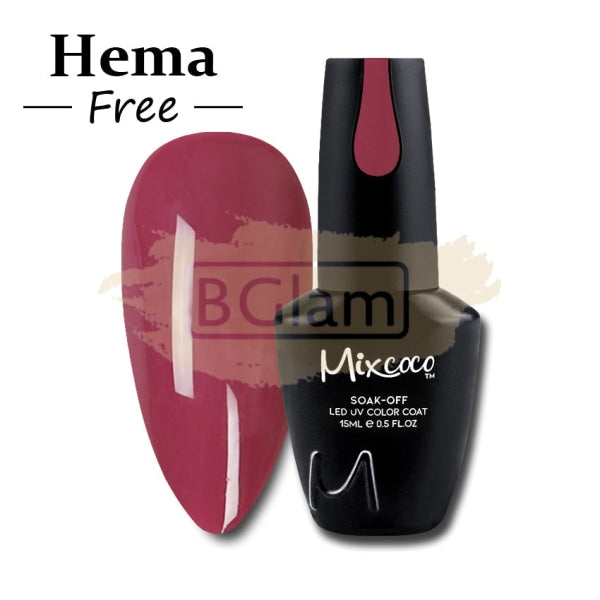 Mixcoco Soak-Off Gel Polish 7.5ml - Pink 100 (FS 12)