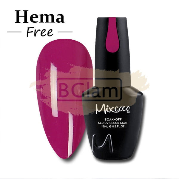 Mixcoco Soak-Off Gel Polish 7.5ml - Purple 163
