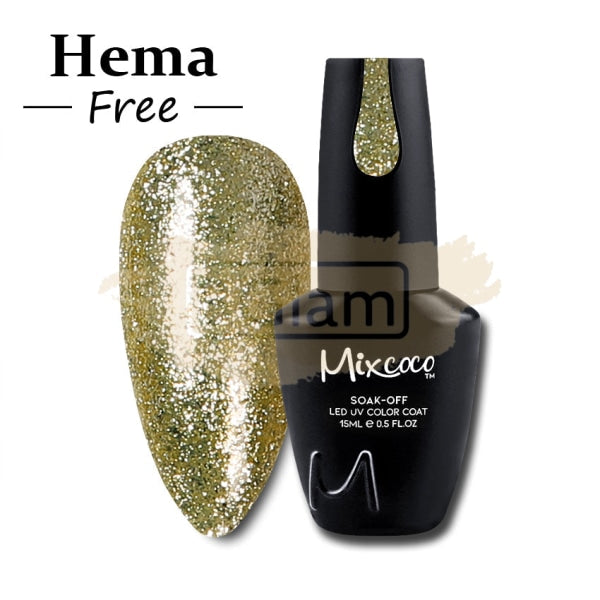 Mixcoco Soak-Off Gel Polish 7.5ml - Shine Glisten 240 (BJ 02)