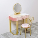 Vanity Table 130*40*75cm |  Pink (Table only. Chair & Mirror not included)