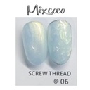 Mixcoco Soak-Off Gel Polish 15ml | Screw Thread 6