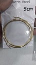 50mm Classic Round Gold Hoop Earrings Stainless Steel