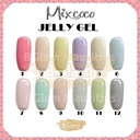 Mixcoco Soak-Off Gel Polish 15ml - Jelly Gel Collection