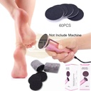 Sanding Paper Disc Refills for Electric Foot File Callus Machine (60 pcs)